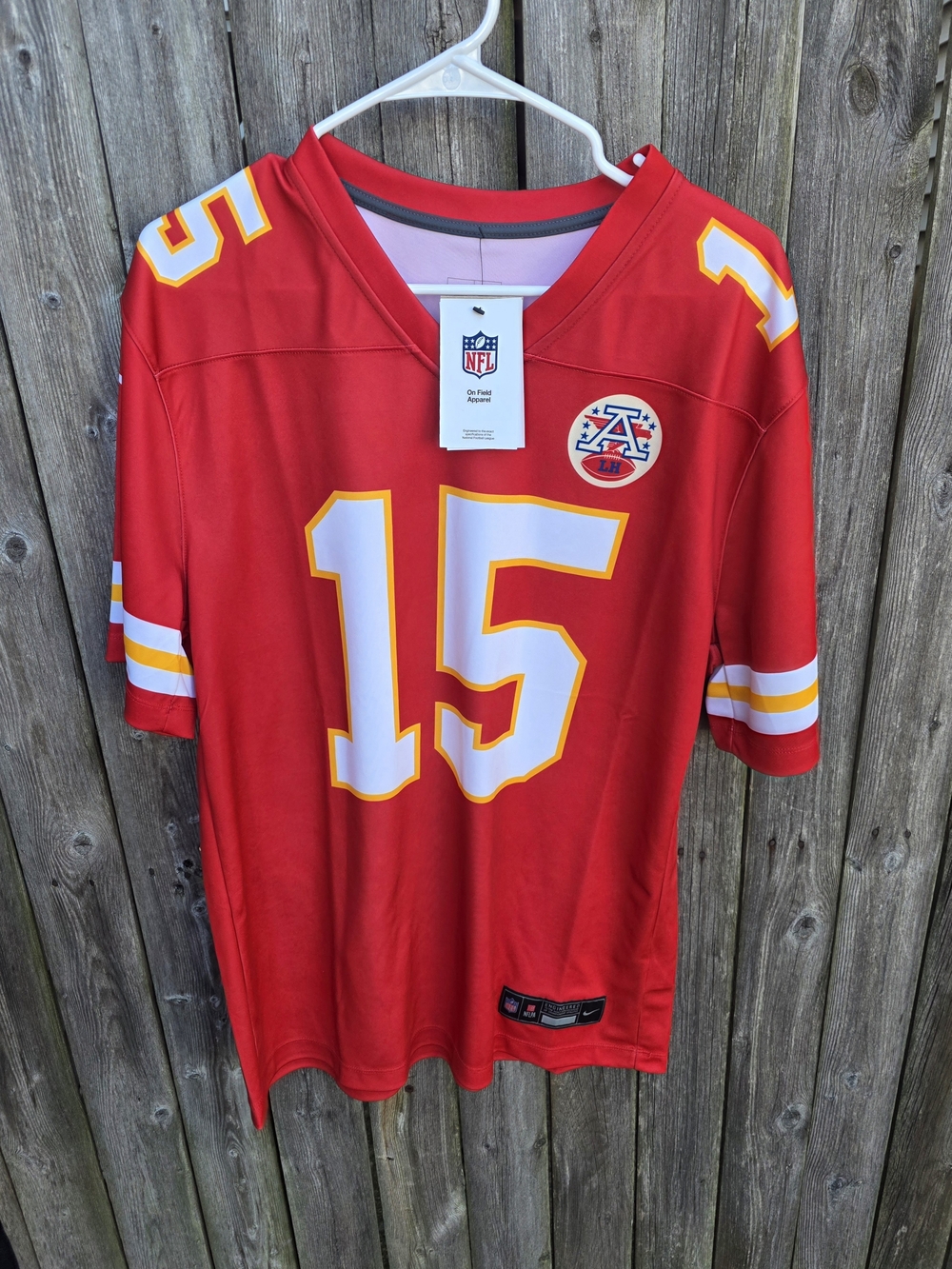 PATRICK MAHOMES Nike Red NFL Engineered Football Jersey